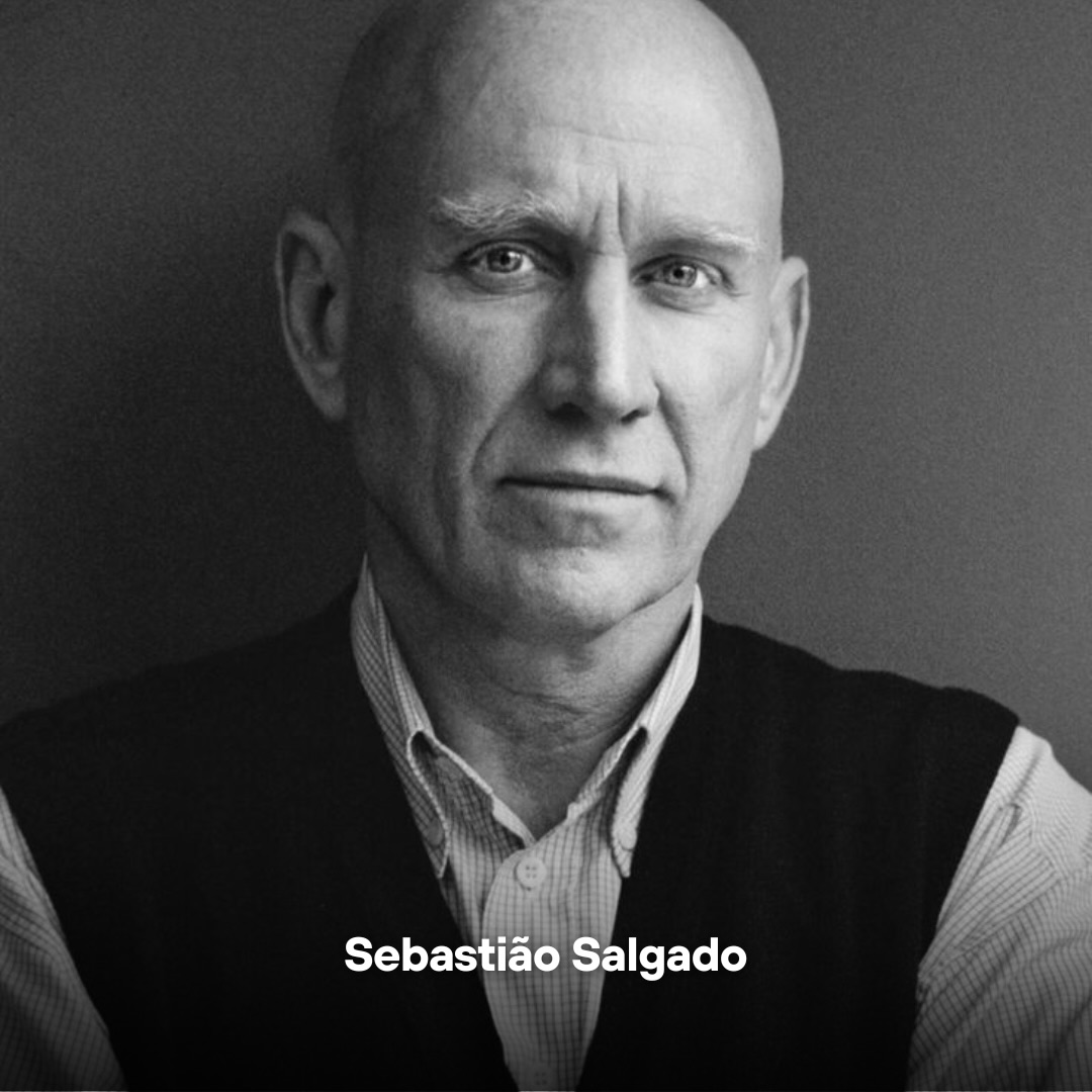 OS MAIORES FOTÓGRAFOS DA HISTÓRIA Estudar os maiores fotógrafos da história é um exercício de fotografia Sebastião Salgado